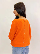 Load image into Gallery viewer, Orange Elba Knit Jumper - Kate &amp; Pippa