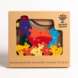 NUMBER HEN JIGSAW PUZZLE