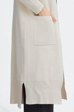 Load image into Gallery viewer, 1465- Fransa Long Cream Cardigan