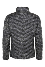 Load image into Gallery viewer, 526- Black Circle Print Reversible Coat- Frandsen