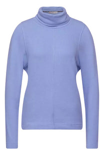 317179 - Ice Blue Poloneck Jumper - Street One
