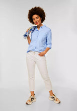 Load image into Gallery viewer, 343024- Sky Blue Cotton Shirt - Street One