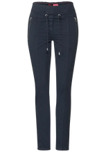Load image into Gallery viewer, 376158-Tracey Navy Jogger - Cecil
