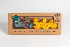 Duck Number Row Jigsaw