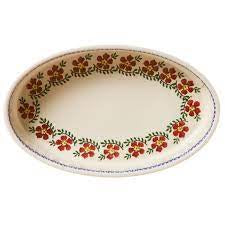 Nicholas Mosse old rose - oval oven dish