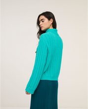 Load image into Gallery viewer, 231- Turquoise Cable Knit Jumper - Surkana