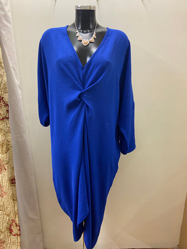 9961 DECK Dress - Royal Blue