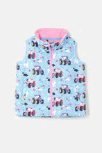 Load image into Gallery viewer, Little light house - Alex Girls Sky Farm Gilet