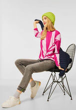 Load image into Gallery viewer, 317439- Pink Leaf Print Jumper - Street One