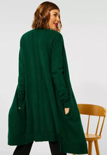 Load image into Gallery viewer, 253289- Green Long Cardigan - Street One