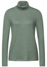 Load image into Gallery viewer, 317010- Green Polo Neck Jumper- Street One