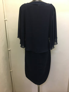 Navy Cape Dress- Personal Choice