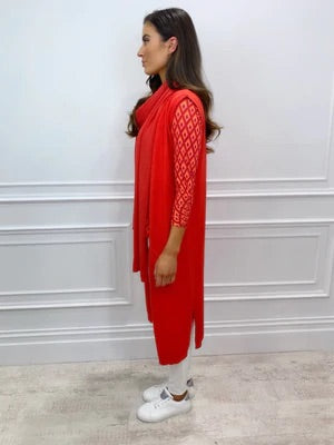 Coral Sleeveless Cardigan- Kate & Pippa