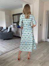 Load image into Gallery viewer, Kate &amp; Pippa Luca Shirt Dress - Aqua