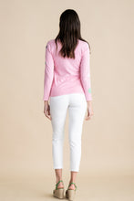 Load image into Gallery viewer, 7018- Marble Knit Polka Dot Jumper- Pink