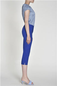 Robell Marie Crop Trousers- Royal Blue