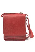 Load image into Gallery viewer, Red Messenger Bag - Tinnakeenly Leathers