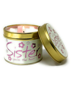 Sister Scented Candle Tin