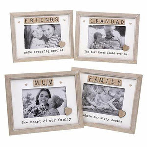 Scrabble Frame - Family