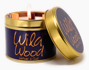 Wild Wood Scented Candle Tin